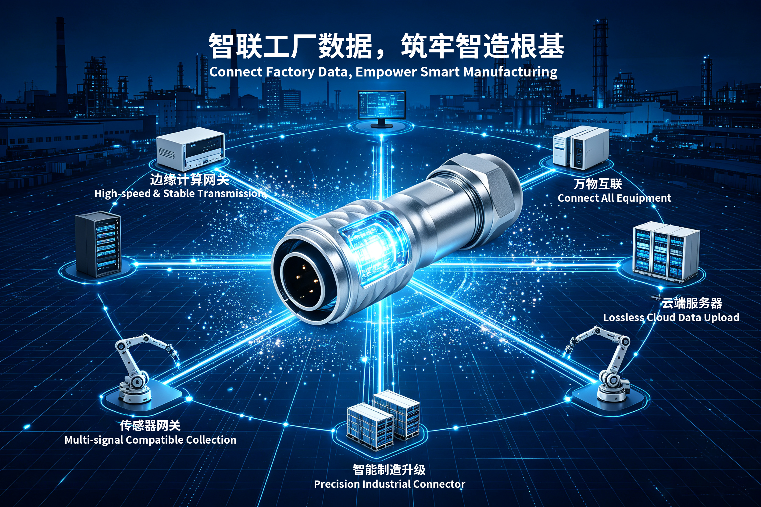 航空插頭，防水航空插頭，重載連接器，圓形連接器